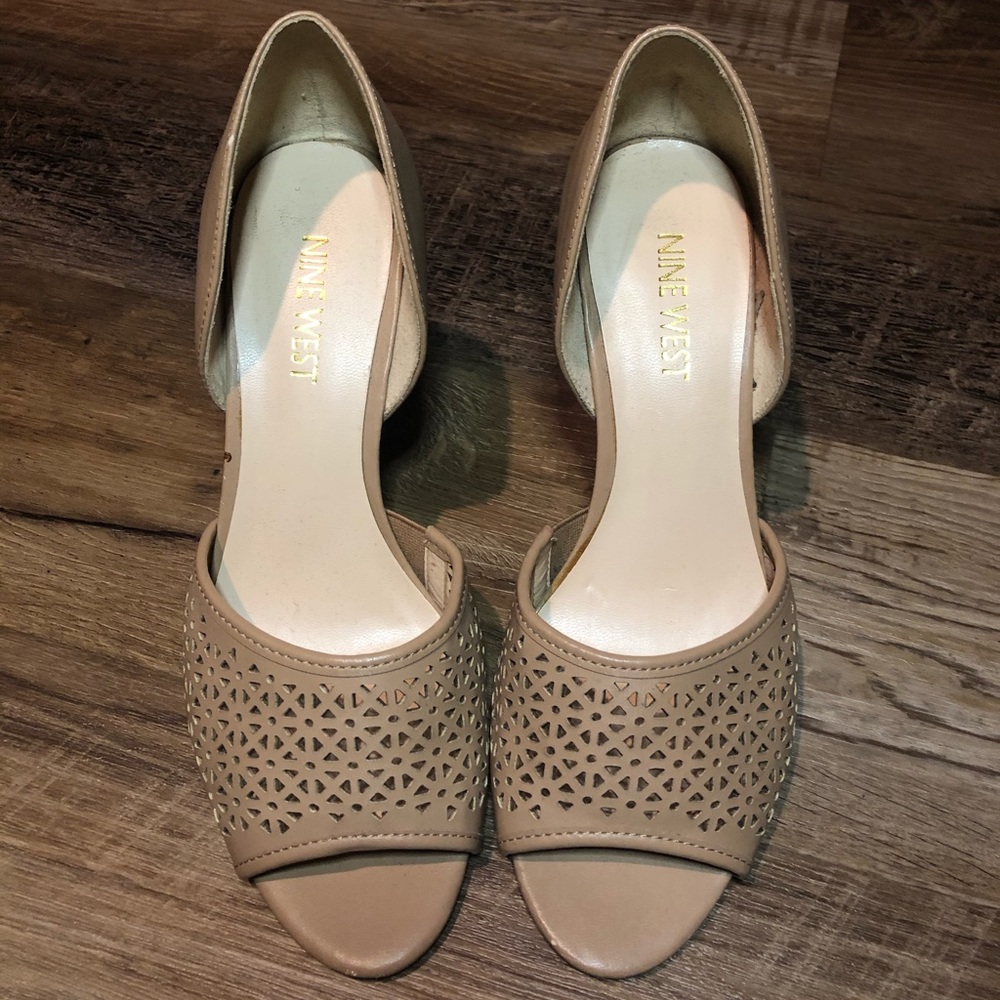 Nine West Peep Toe Pumps